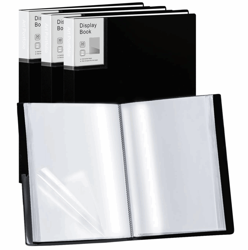 Black Portfolio Folder
